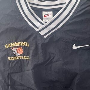 Nike Black and White Basketball Jersey